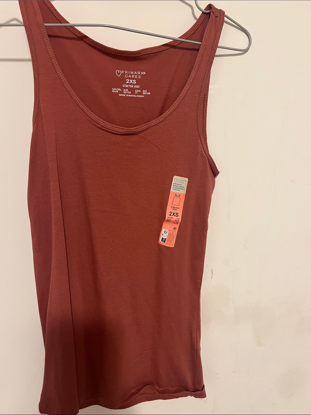 Primark Rust-Colored Women’s Tank Top